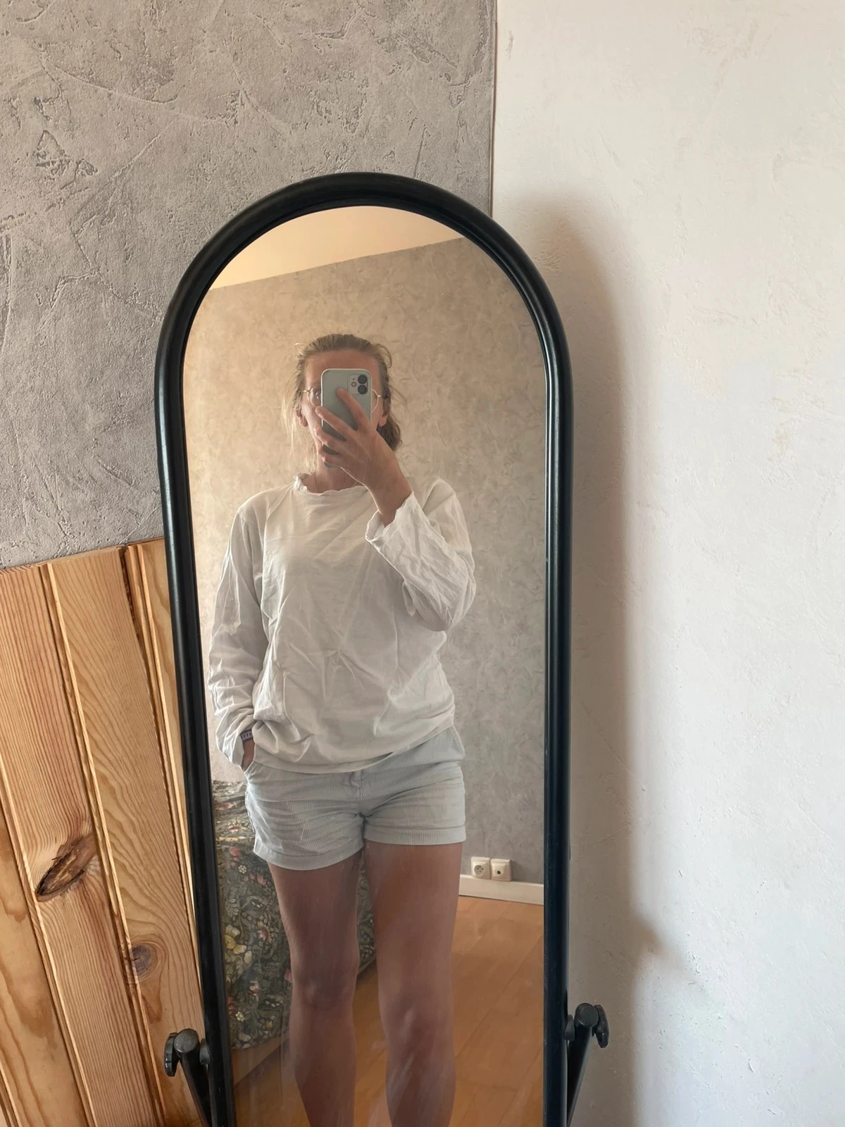 Haut pyjama blanc